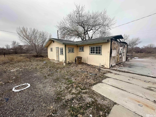 view of back of house