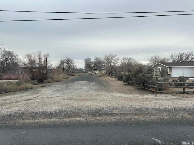 view of road