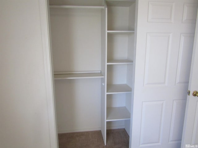 view of closet