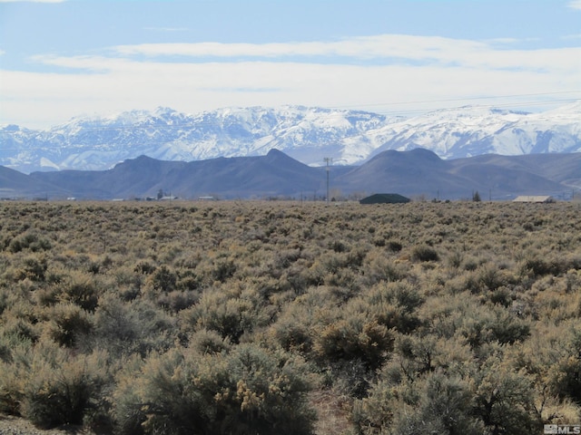 view of mountain feature