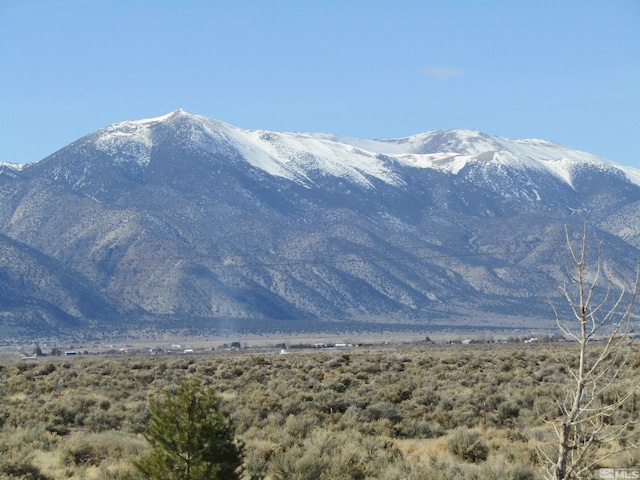 view of mountain view