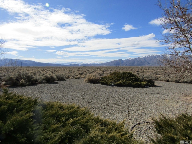 view of mountain view