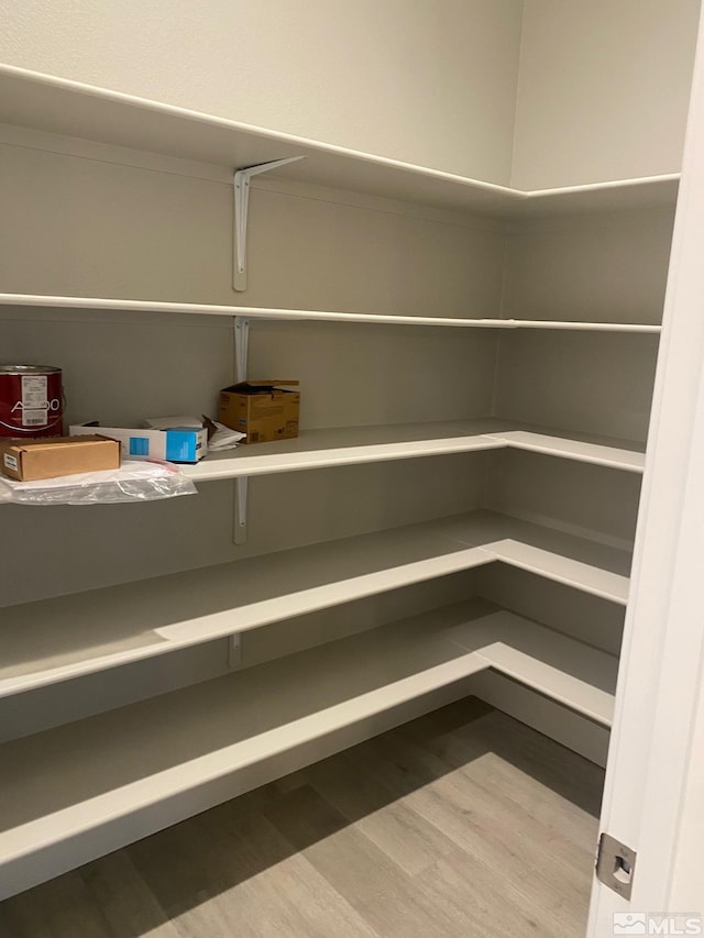 view of pantry