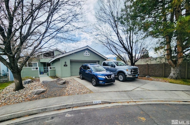 ranch-style house with a garage