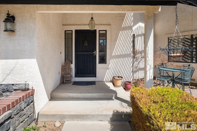 view of property entrance