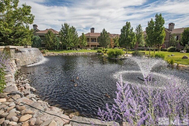 view of water feature