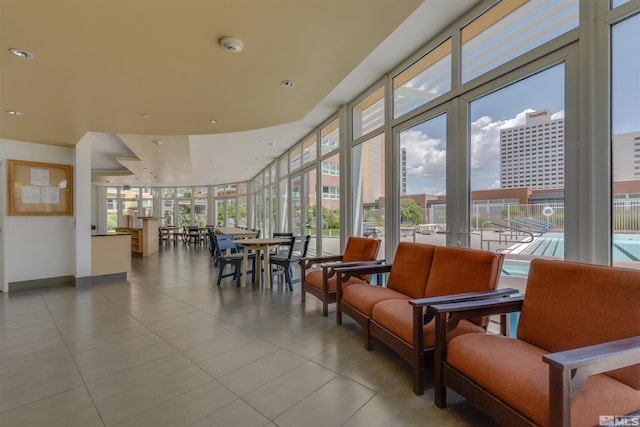 view of building lobby