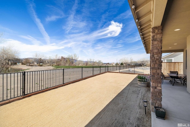 view of patio