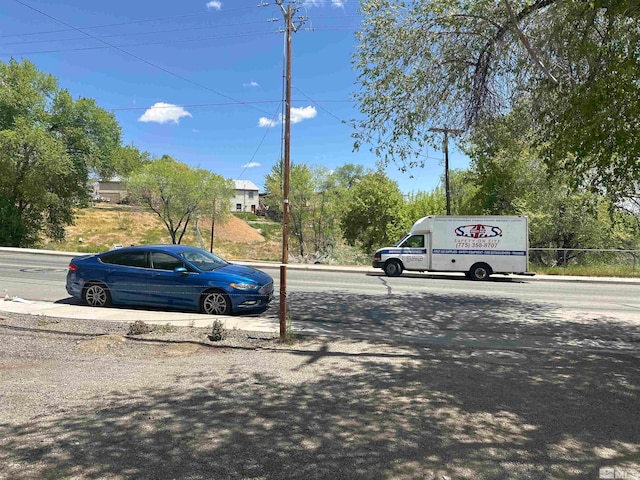 view of road