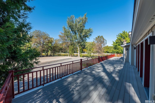 view of deck