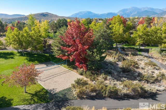 view of mountain view