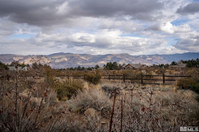 view of mountain view