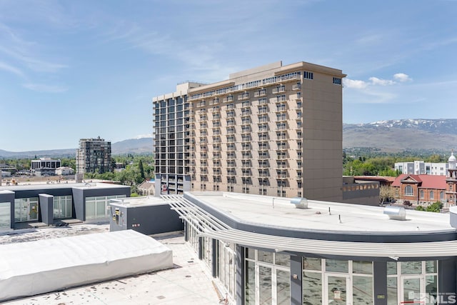 view of property with a mountain view