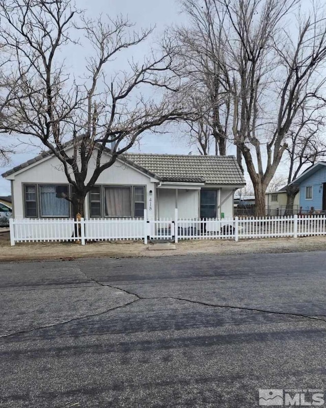 view of ranch-style house