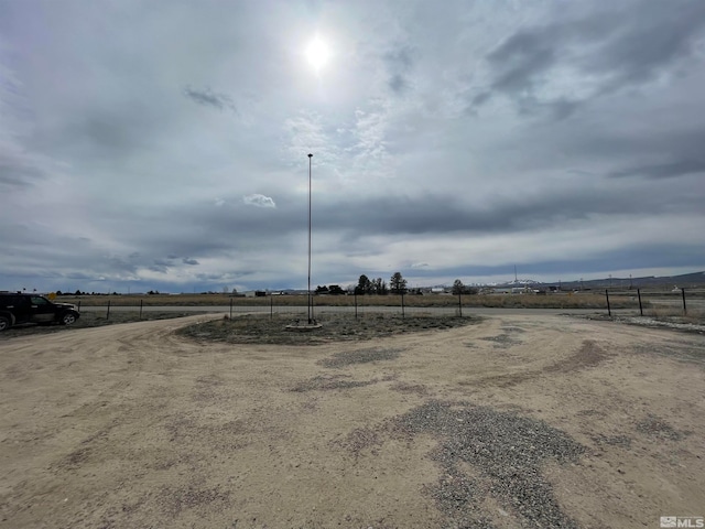 exterior space featuring a rural view