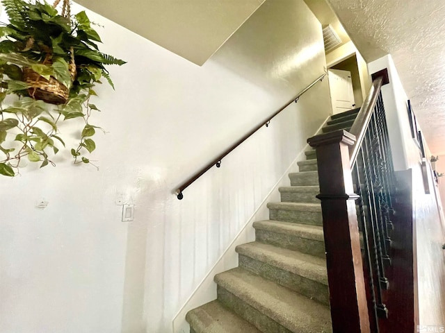 view of stairs