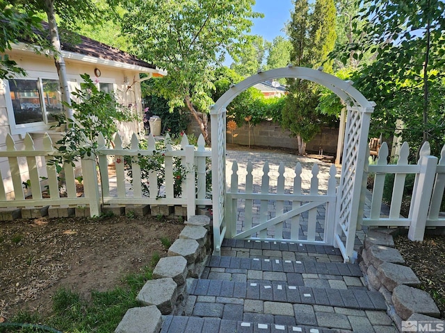 view of gate