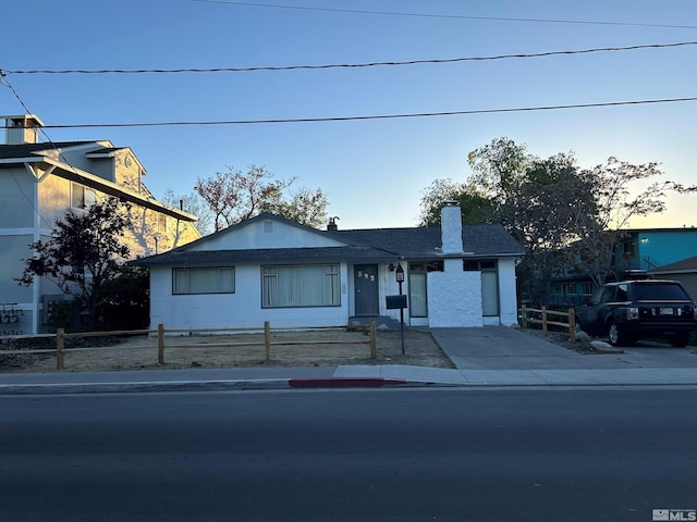 view of front of house