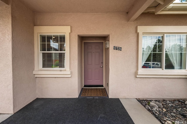 view of property entrance