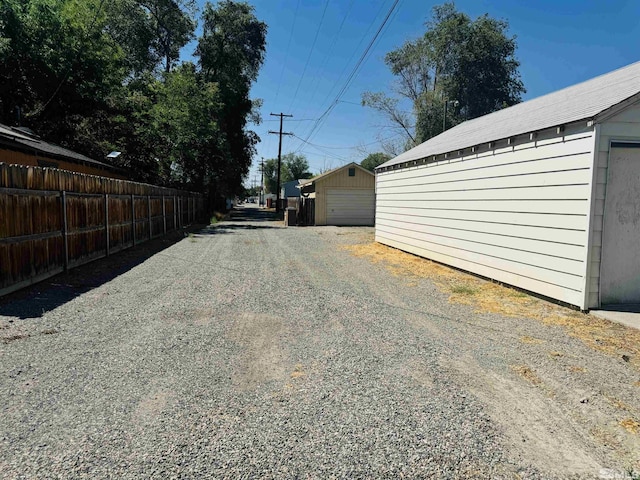 view of street