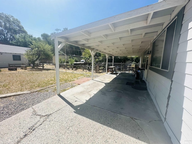 view of patio / terrace