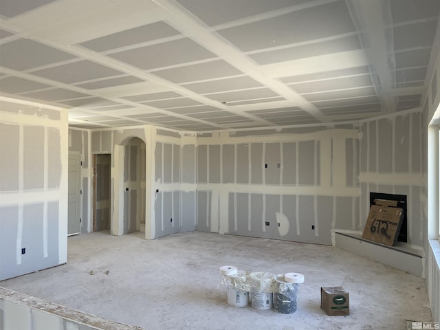 view of unfurnished living room