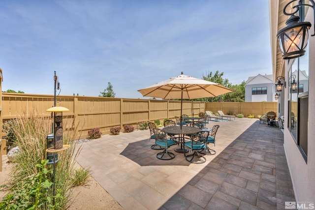 view of patio / terrace