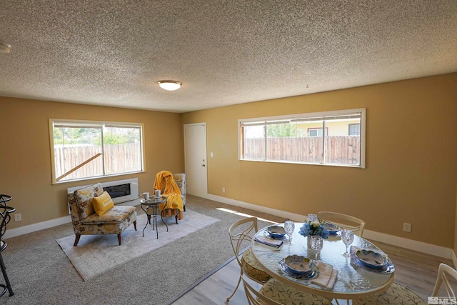 interior space featuring plenty of natural light and light wood-type flooring