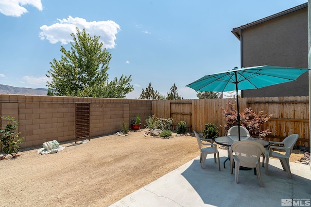 view of patio / terrace