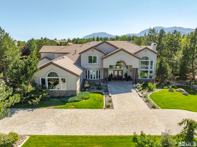 view of swimming pool with a patio area, an outdoor kitchen, and a pergola