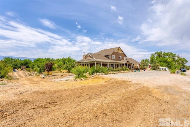 view of country-style home