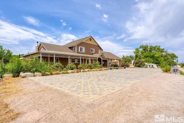 view of front of house