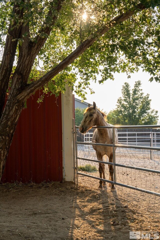 view of stable