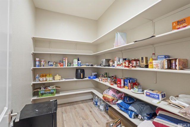 view of pantry