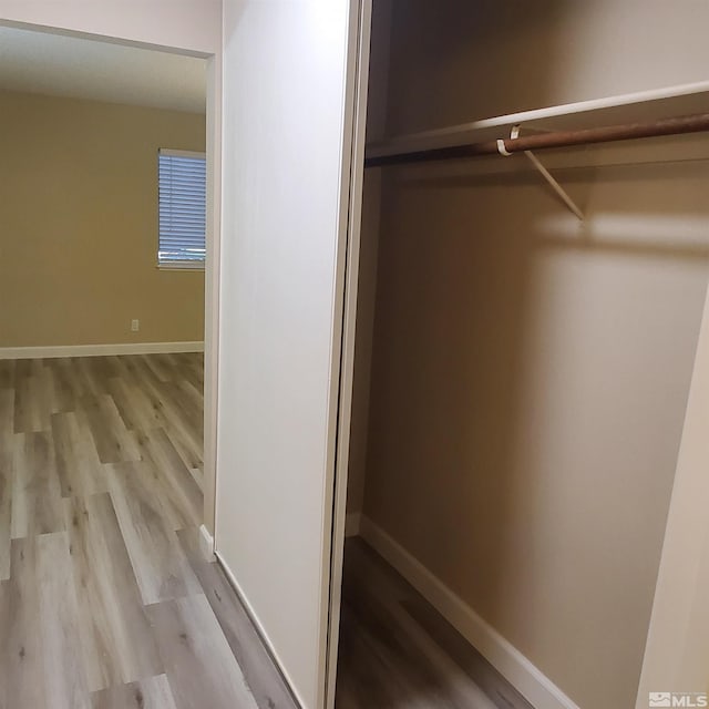 view of closet