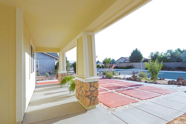 view of patio