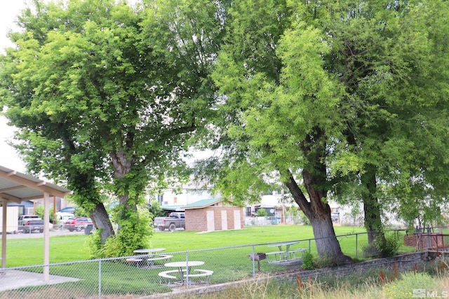 view of yard