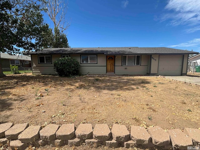 ranch-style house with a garage