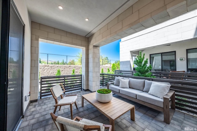 sunroom with a wealth of natural light