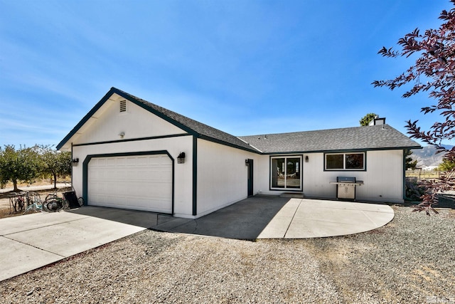 ranch-style house with a garage