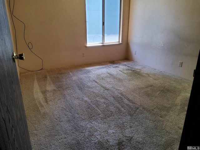 unfurnished room with carpet