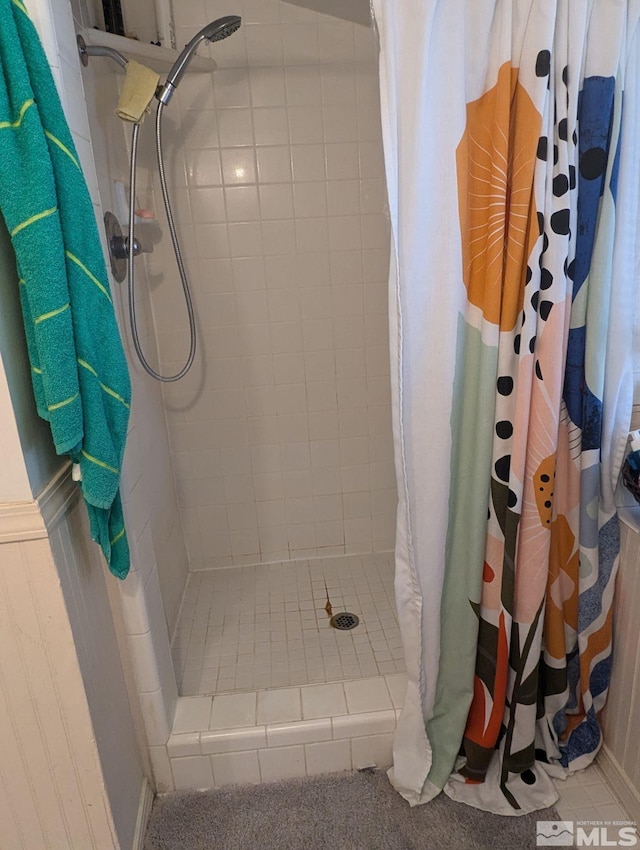 full bath with a stall shower