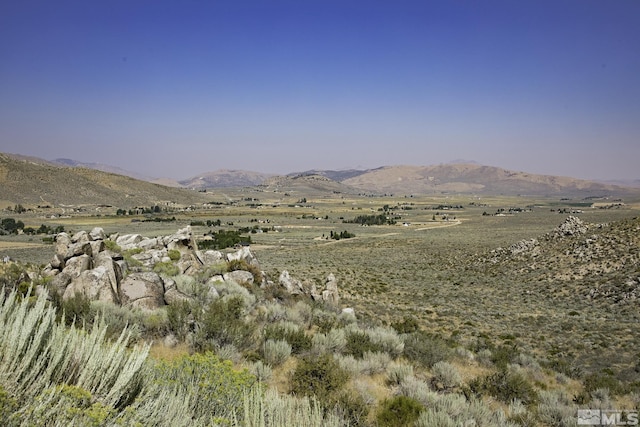 view of mountain feature