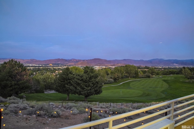 property view of mountains