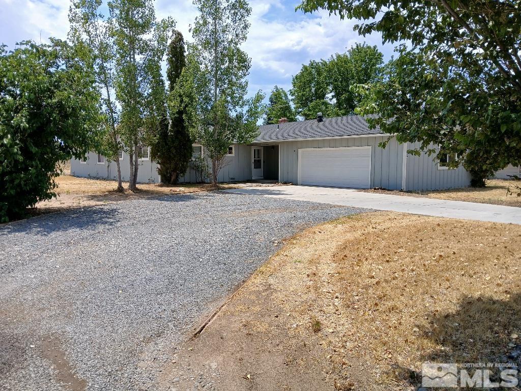 ranch-style house with a garage