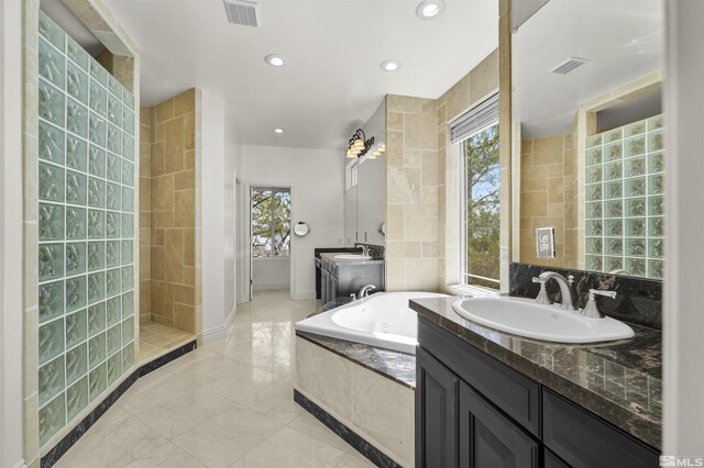 spare room featuring a towering ceiling and french doors