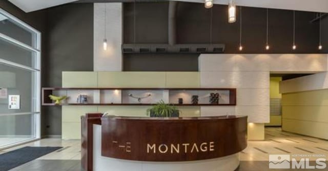 view of reception area
