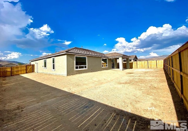 view of rear view of house