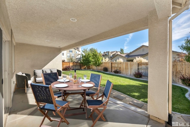 view of patio / terrace