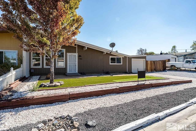 view of ranch-style home